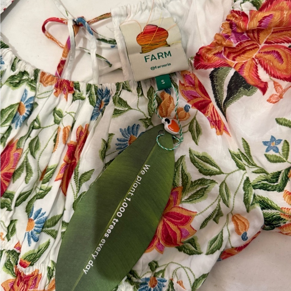 FARM Rio Floral Mini Dress - Picture 6 of 9